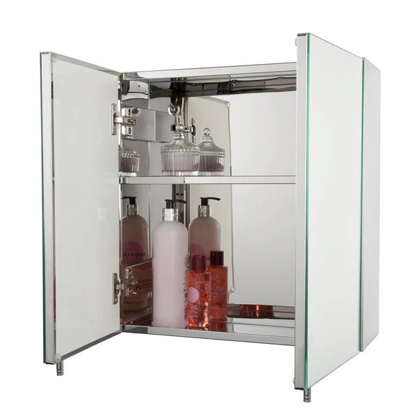 Avon Stainless Steel Double Door Cabinet - Image 6