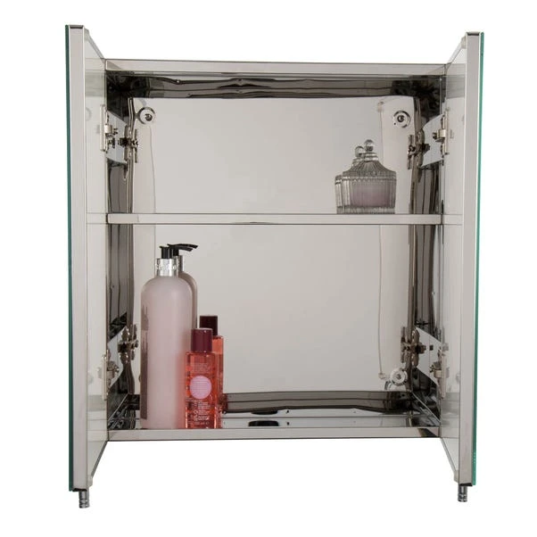 Avon Stainless Steel Double Door Cabinet - Image 7