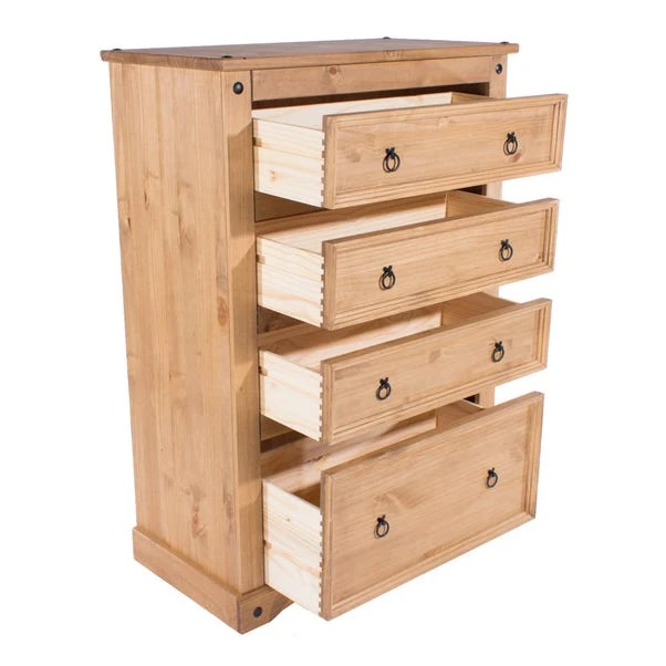 Corona Low Bookcase, Pine - Image 3