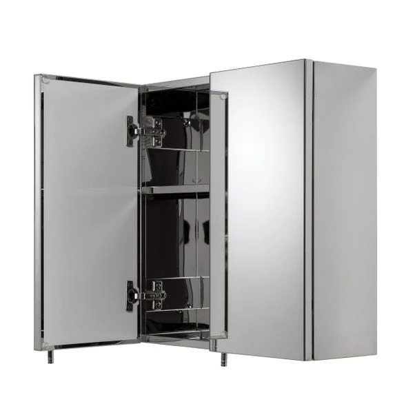 Avon Stainless Steel Double Door Cabinet - Image 5