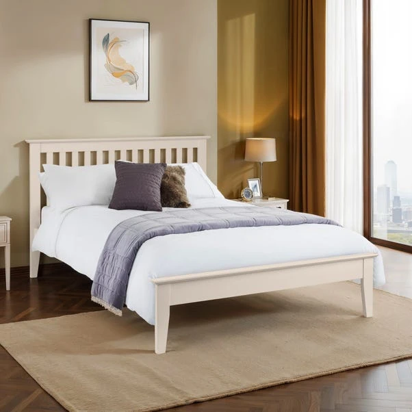 Salerno Wooden Bed Frame - Image 2
