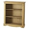 Corona Low Bookcase, Pine