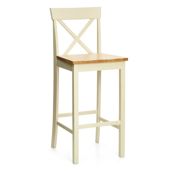 Salisbury Counter Height Bar Stool, Wood Grain