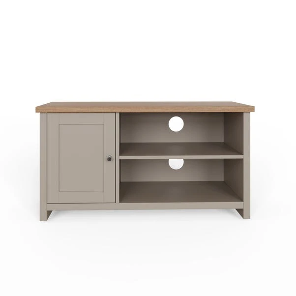 Lancaster Compact TV Unit, Grey And Oak For TVs Up To 42" - Image 5