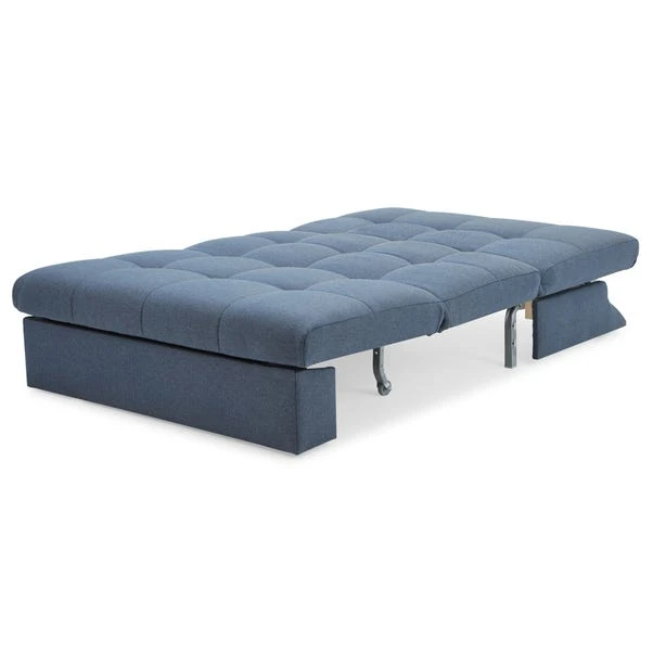 Navy Rowan Compact Double Sofa Bed - Image 5