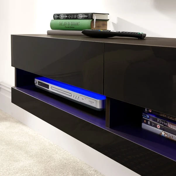 Galicia LED Wide Floating Wall TV Unit For TVs Up To 67" - Image 14