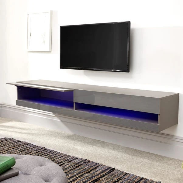 Galicia LED Wide Floating Wall TV Unit For TVs Up To 67" - Image 6