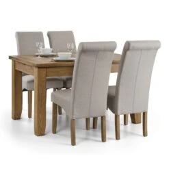 Astoria 4 Seater Dining Table And 4 Rio Chairs
