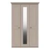 Portia Triple Wardrobe, Mirrored