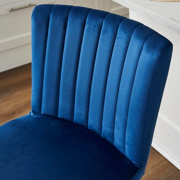 Taylor Counter Height Stool, Velvet - Image 18