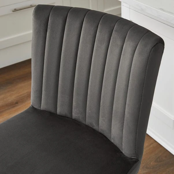 Taylor Counter Height Stool, Velvet - Image 11