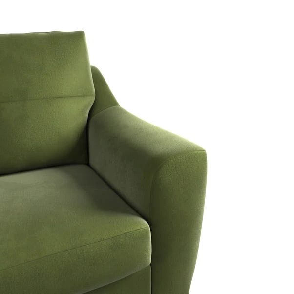 Baxter Plush Velvet 3 Seater Sofa - Image 15