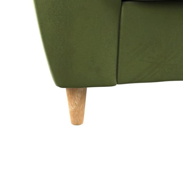 Baxter Plush Velvet 3 Seater Sofa - Image 16