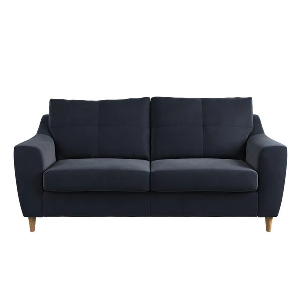 Baxter Plush Velvet 3 Seater Sofa - Image 3
