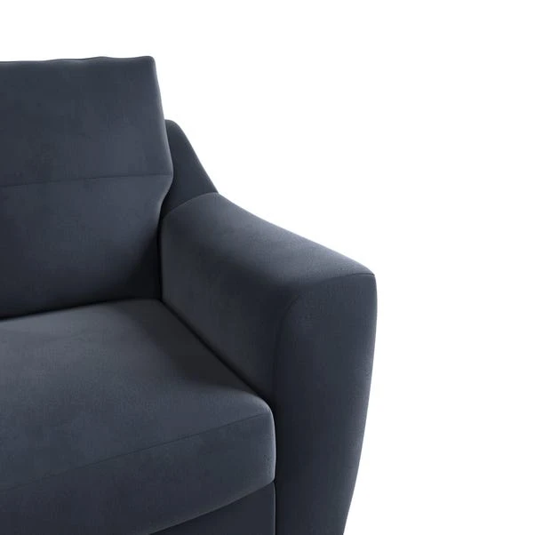 Baxter Plush Velvet 3 Seater Sofa - Image 6