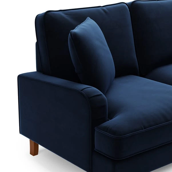 Beatrice Matte Velvet Right Hand Corner Chaise - Image 7