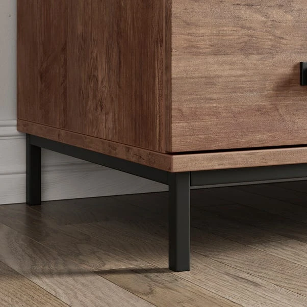 Fulton 4 Door Wardrobe, Pine - Image 5