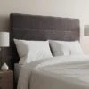 Velvet Horizontal Stripe Headboard