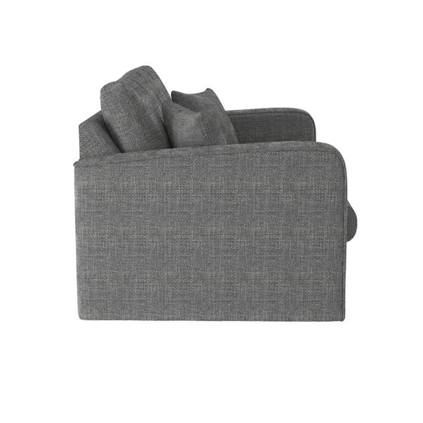 Carson Deep Sit Chunky Chenille Luxury 2 Seater Double Sofa Bed - Image 14