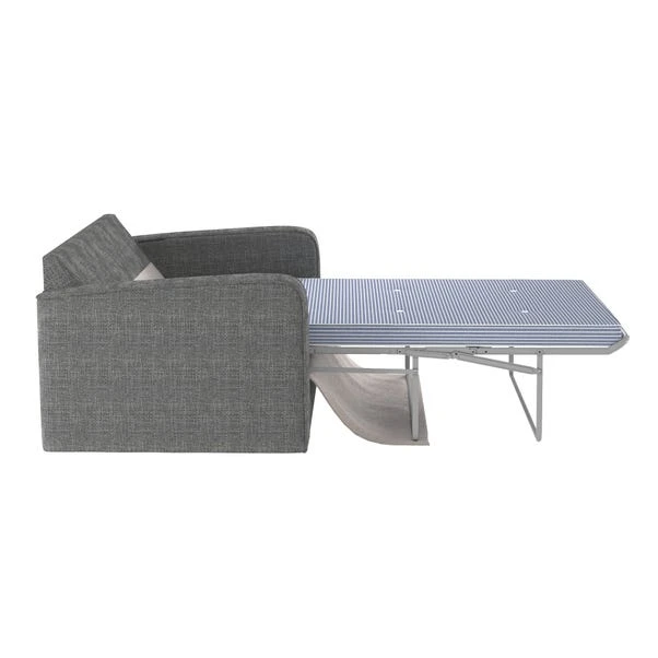 Carson Deep Sit Chunky Chenille Luxury 2 Seater Double Sofa Bed - Image 17