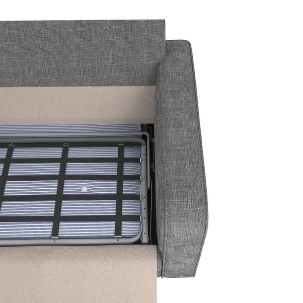 Carson Deep Sit Chunky Chenille Luxury 2 Seater Double Sofa Bed - Image 18