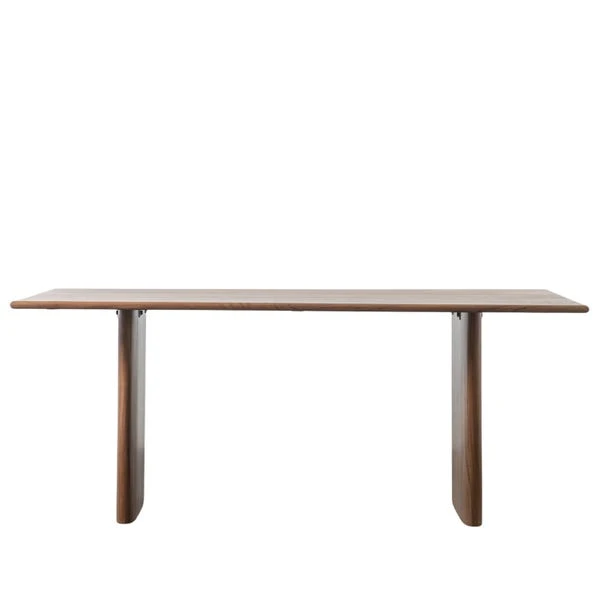 Worsley 8 Seater Rectangular Dining Table, Acacia Wood - Image 3