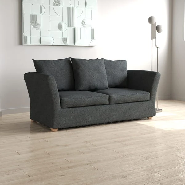 Emmett Flatweave 2 Seater Double Sofa Bed - Image 2