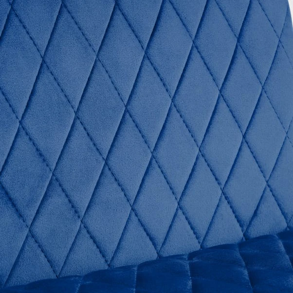 Calabria Set Of 4 Dining Chairs, Velvet - Image 5