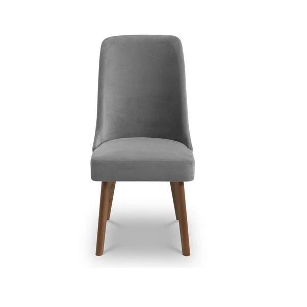 Chelsea 6 Seater Round Glass Top Dining Table With 6 Huxley Chairs - Image 5