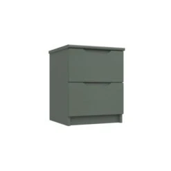 Legato 2 Drawer Bedside Table