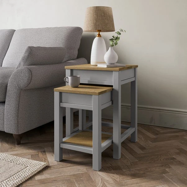 Olney Nest Of Tables With Storage - Image 8