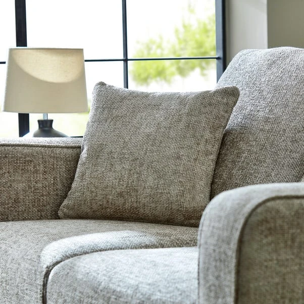 Carson Deep Sit Chunky Chenille Luxury 2 Seater Double Sofa Bed - Image 6