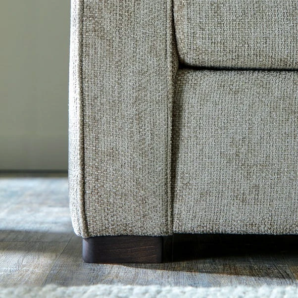 Carson Deep Sit Chunky Chenille Luxury 2 Seater Double Sofa Bed - Image 8