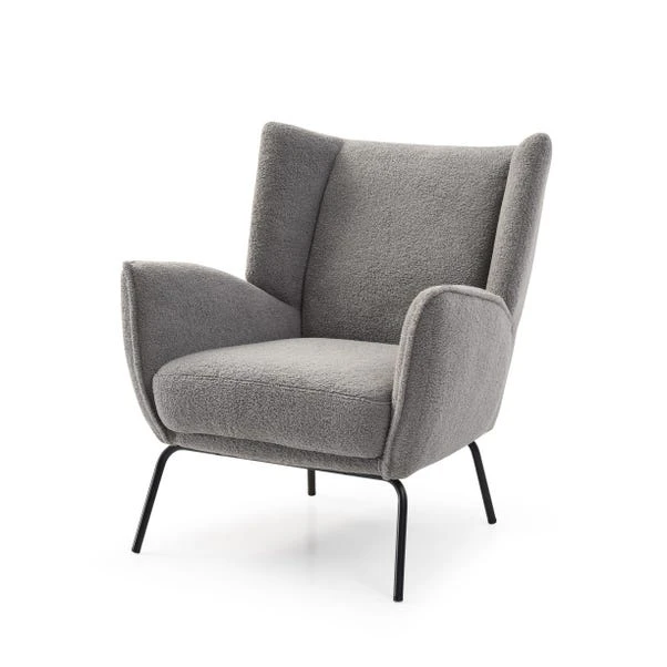 Hana Sherpa Chair With Footstool - Image 7