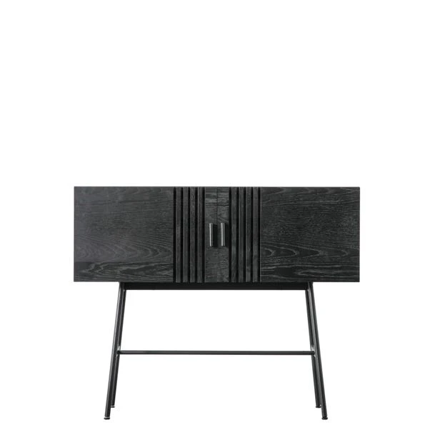 Englewood 2 Door Sideboard, Black - Image 3
