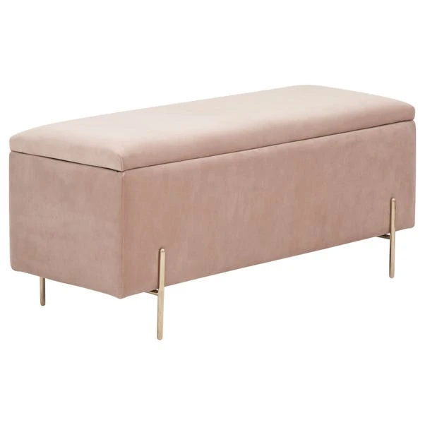 Mystica Velour Ottoman Storage Bench - Image 20