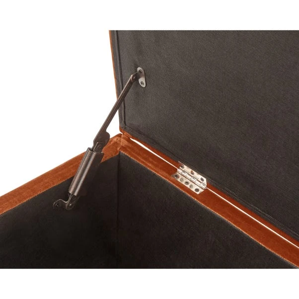 Mystica Velour Ottoman Storage Bench - Image 8