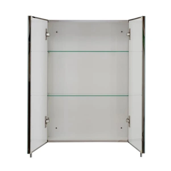 Anton Stainless Steel Double Door Cabinet - Image 3