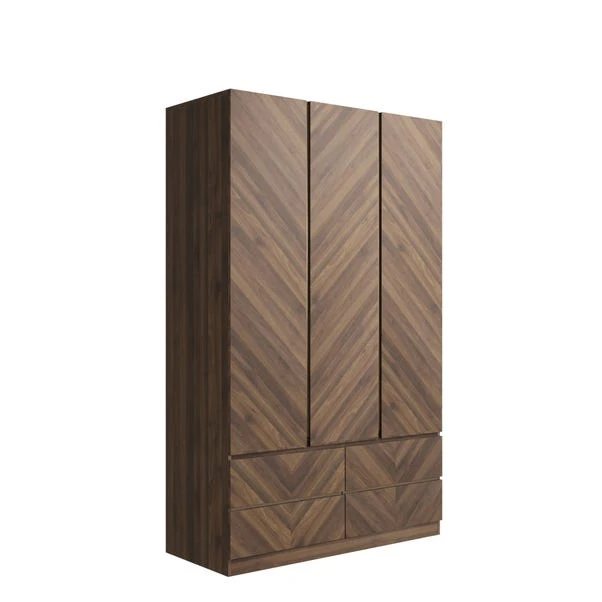 Taranto Triple 4 Drawer Wardrobe - Image 6
