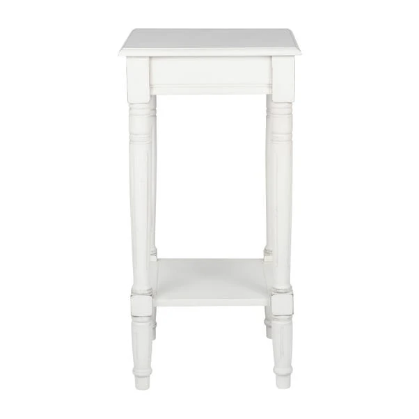 Pacific Heritage Square Side Table, Painted Pine - Image 3