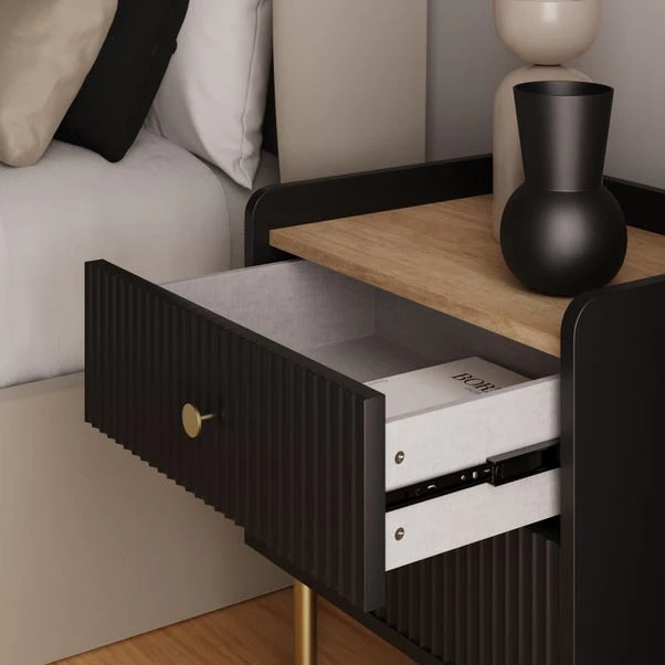 Georgi 2 Drawer Bedside Table - Image 11