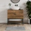 Fulton Vanity Unit, Pine Effect