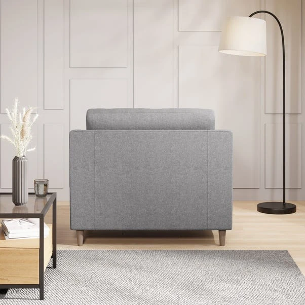 Baxter Textured Weave Snuggle Chair - Image 13