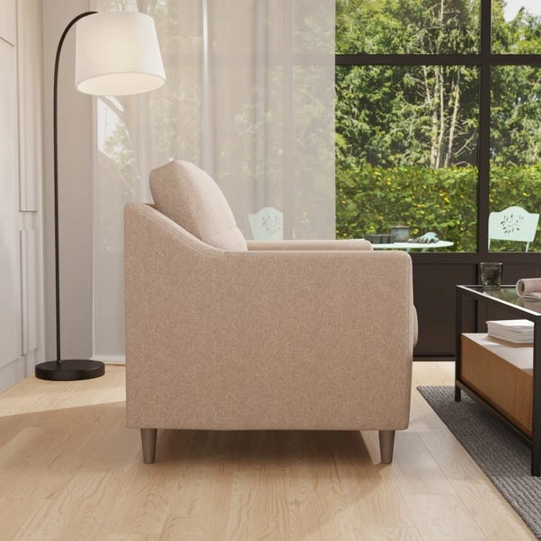 Baxter Textured Weave Snuggle Chair - Image 3