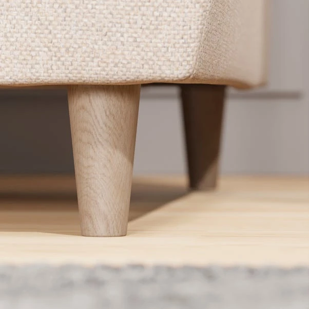 Baxter Textured Weave Snuggle Chair - Image 7