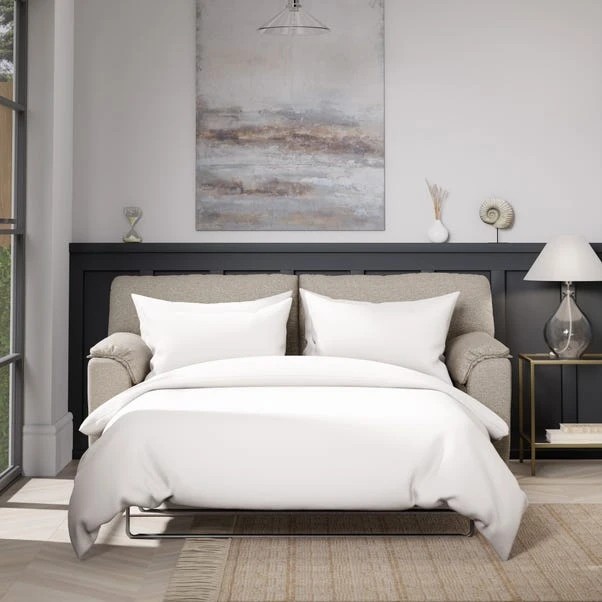 Meyer Tonal Weave 2 Seater Double Sofa Bed - Image 10