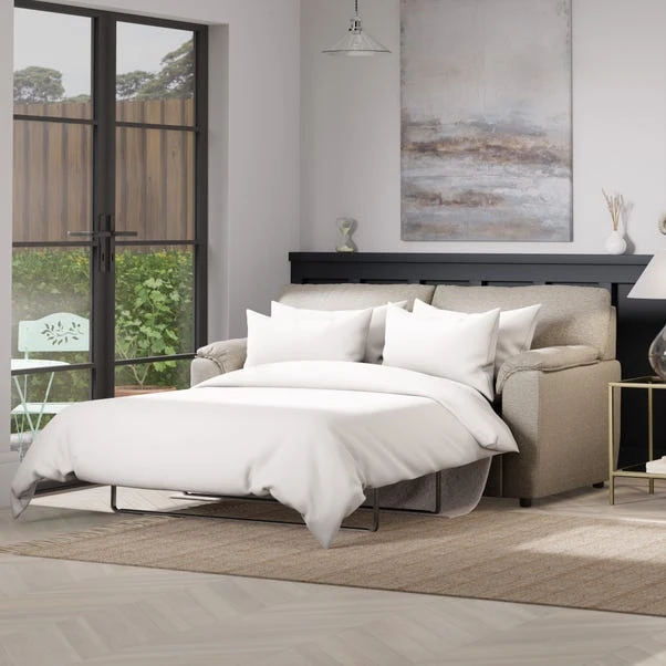 Meyer Tonal Weave 2 Seater Double Sofa Bed - Image 12