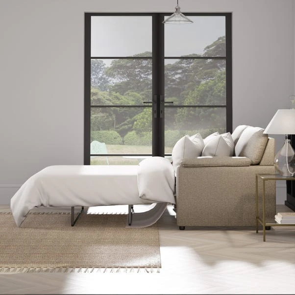 Meyer Tonal Weave 2 Seater Double Sofa Bed - Image 18