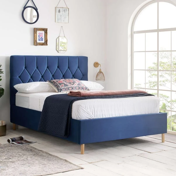 Loxley Velvet Ottoman Bed Frame - Image 20