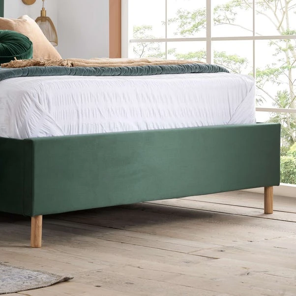 Loxley Velvet Ottoman Bed Frame - Image 16